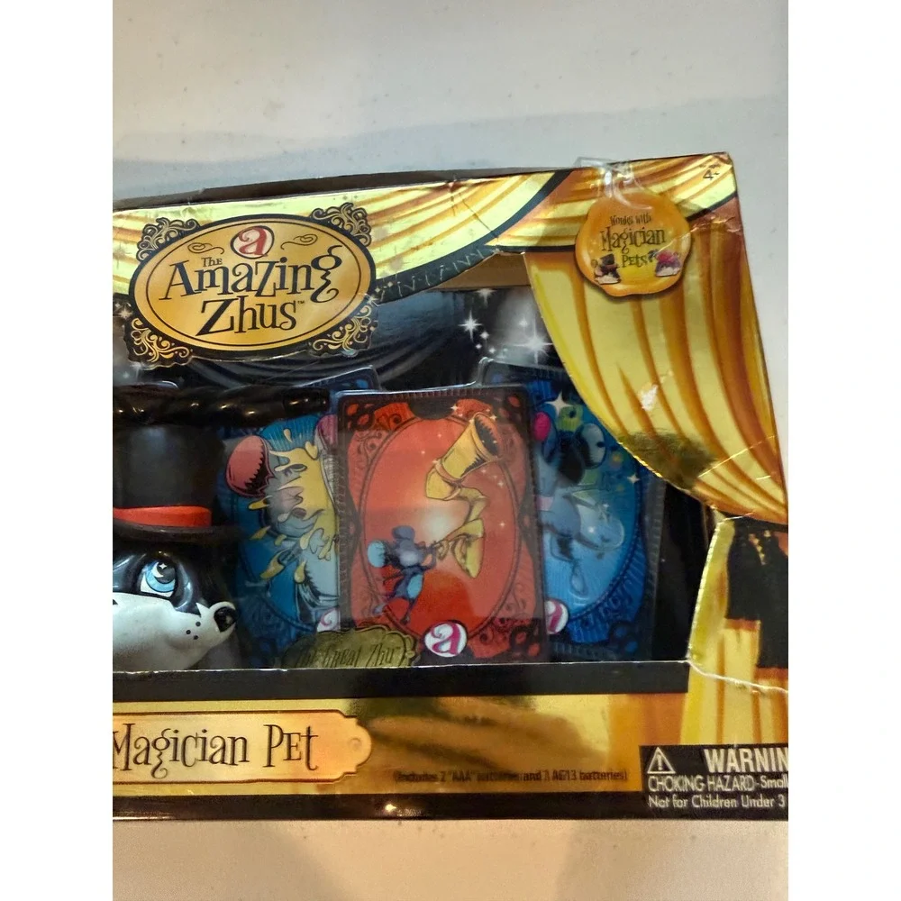 The Amazing Zhus Magician Pet The Great Zhu Interactive Toy Magic Wand 26201